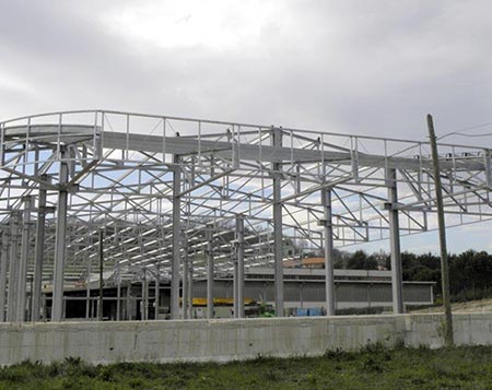 Costruzione carpenteria metallica Foligno